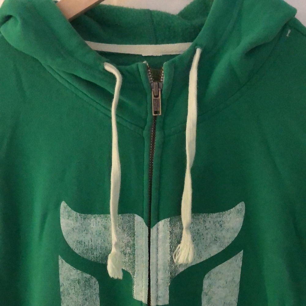 Whalers hooded zip up long sweatshirt - Picture 3 of 8
